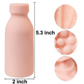 Male Milk Bottle Simulation Vagina Masturbator Pocket Pussy Toy Masturbation Cup