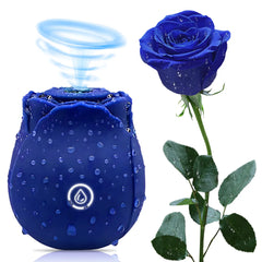 Blue rose toy-Sucking Vibrator Adult Sex Toys, Women Sex Toy Clitoral Vibrator