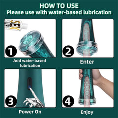 Men's Vacuum Strength Enhancer Penis Pump Thrusting Mastuberater