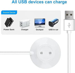 Magnetic Rose Charger USB Cable 2.7ft Replacement Charging Cord for Rose Only (12MM)