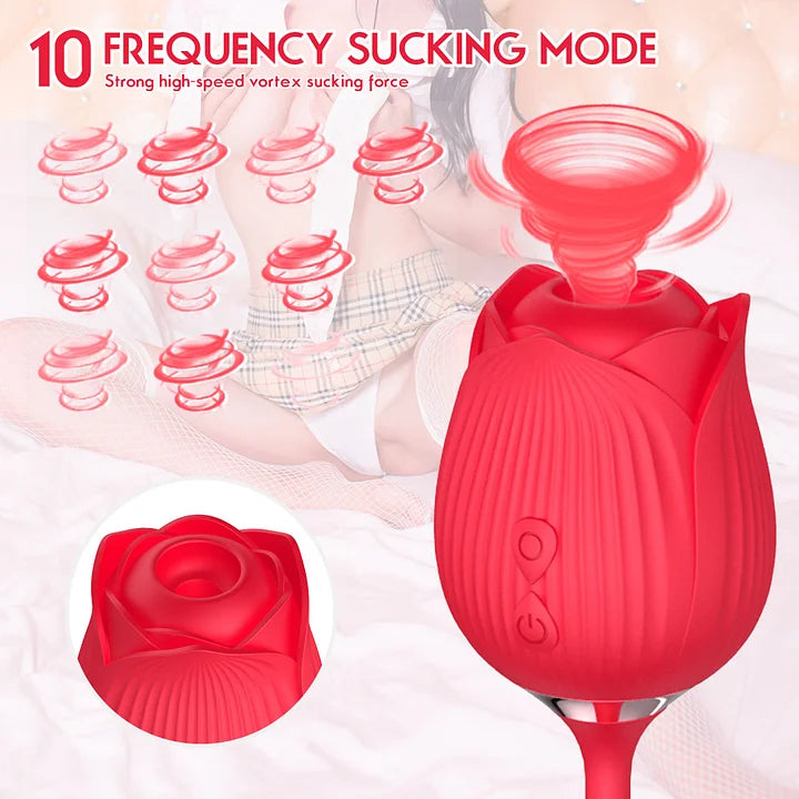 Rose Clit-G-Spot Vibrators: Sucking, Licking, and Thrusting Dildos for Women Rose Clit-G-Spot Vibrators: Sucking, Licking, and Thrusting Dildos for Women