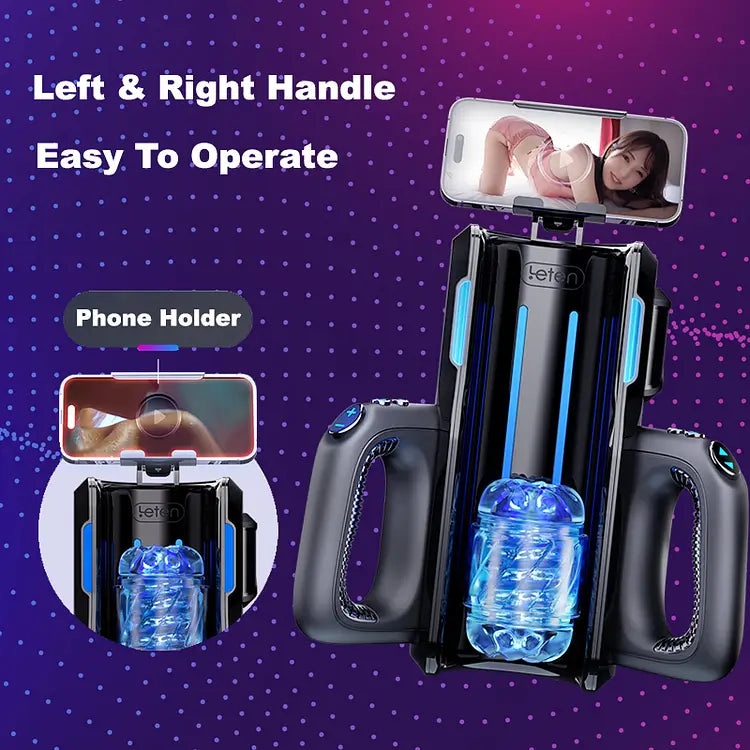 Thrusting Leton Male Masturbator Cup Thrusting Leton Male Masturbator Cup