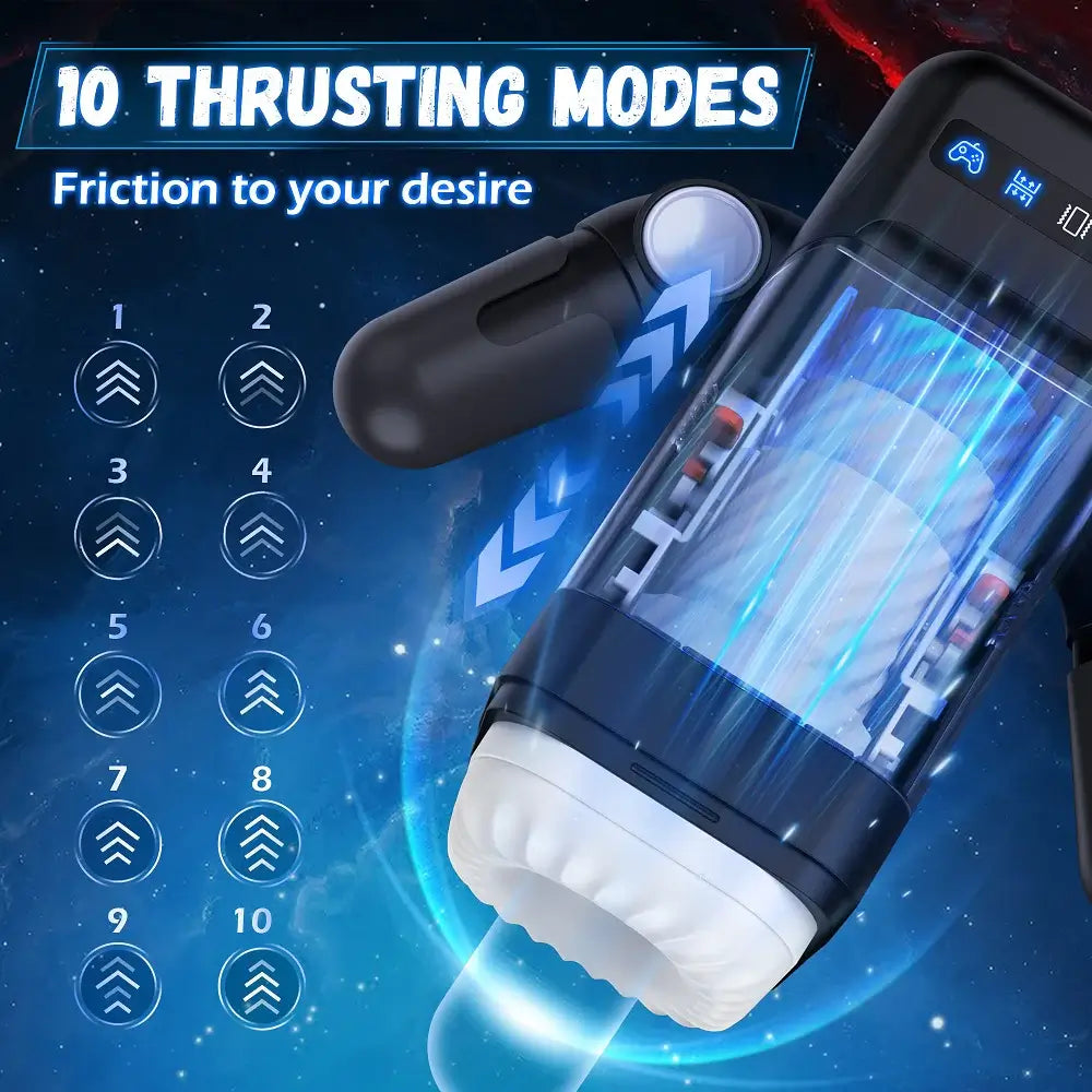 Heating vibration Masturbator game cup