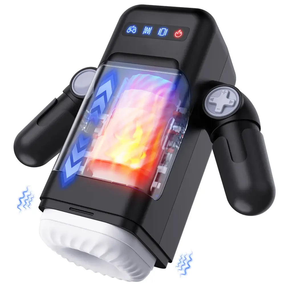 Heating vibration Masturbator game cup