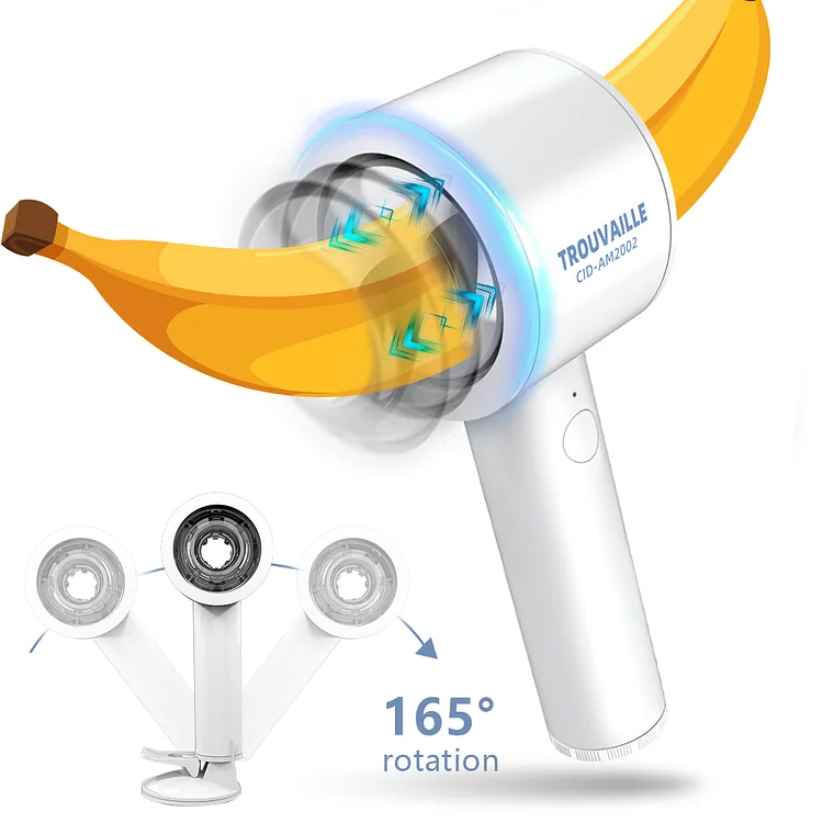 Intelligent 6 Frequency Telescopic Banana Cleaner