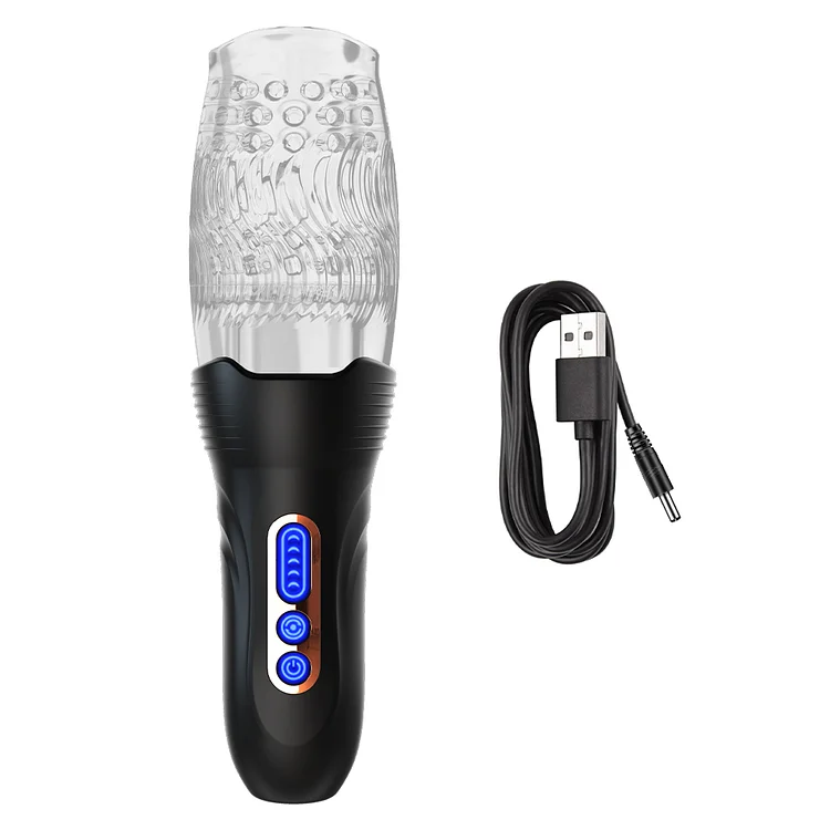 3.0 Version Rotating Vibrating Telescopic Thrusting Masturbation Cup