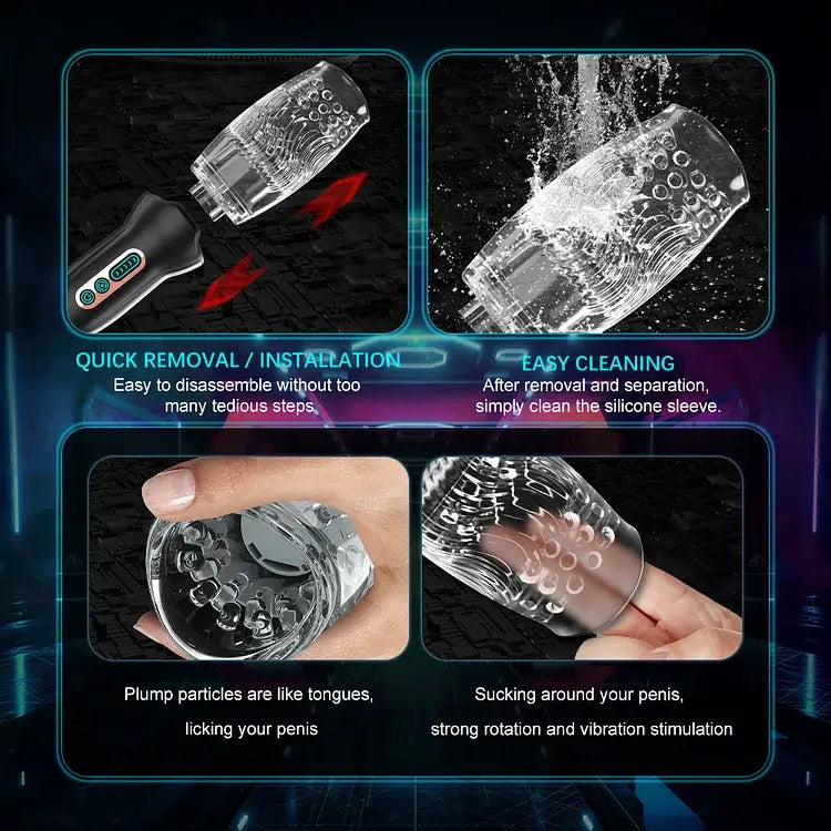 3000 Gawk Version Rotating Vibrating Blowjob Masturbator 3000 Gawk Version Rotating Vibrating Blowjob Masturbator