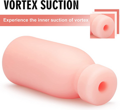 Male Milk Bottle Simulation Vagina  Masturbator Pocket Pussy Toy Masturbation Cup