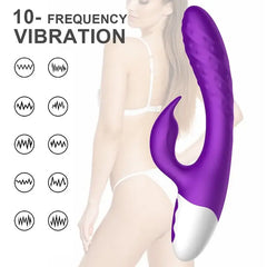 Female 10 Frequency Burst Point Vibrator  Conversion Av To Beads Masturbation Toy