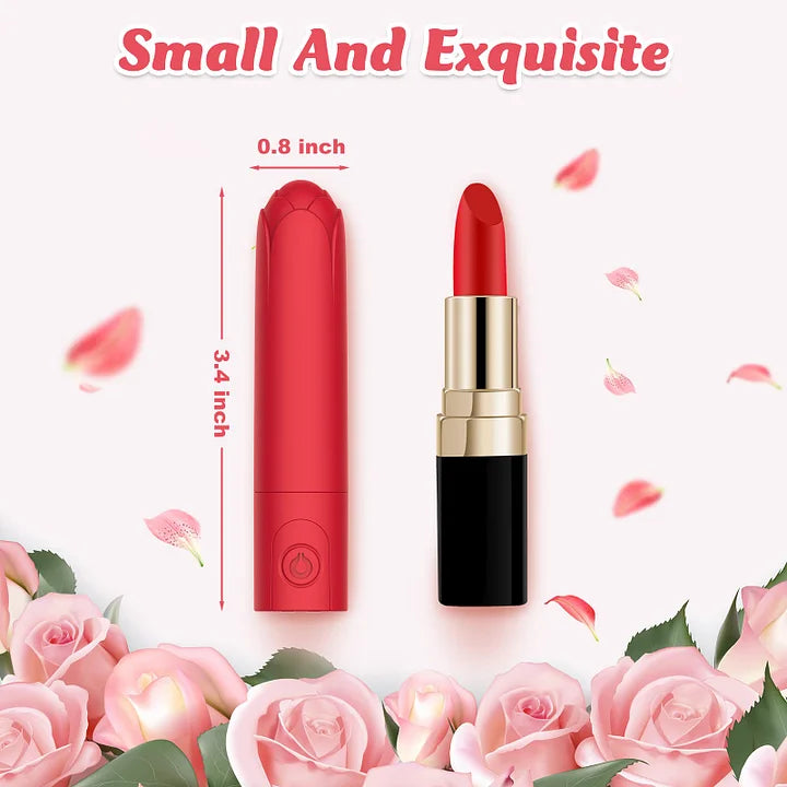 Small Bullet Vibrator for Women Waterproof Mini Clitoral Vibrator with 10 Modes