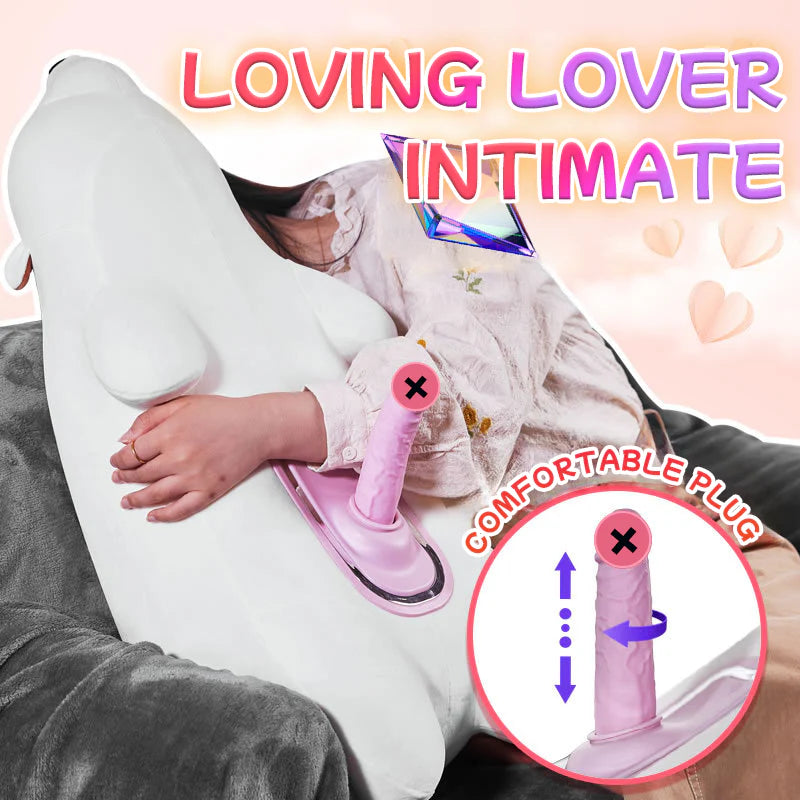 Female Discreet Polar Bear Pillow Remote Control Sex Machine