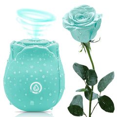 Green rose toy-Clitoral Sucking Vibrator Sucking 10 Modes for Nipple, Clitoral and Anal Stimulation USB Rechargeable