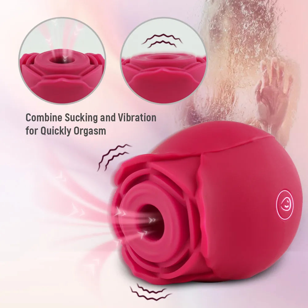 Best Selling Rose Toy | 10 Suction Cups & 12 Colors | Rose Sex Toy for Women