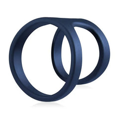 Dual Rings Indigo Blue Penis Ring Male Enhancement