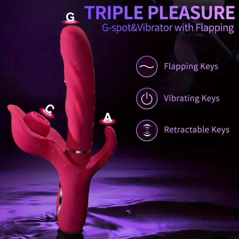 Adult toys Thrusting Dildo G Spot Rabbit Vibrator - 3 in 1 Dildos Clit Adult toys Thrusting Dildo G Spot Rabbit Vibrator - 3 in 1 Dildos Clit