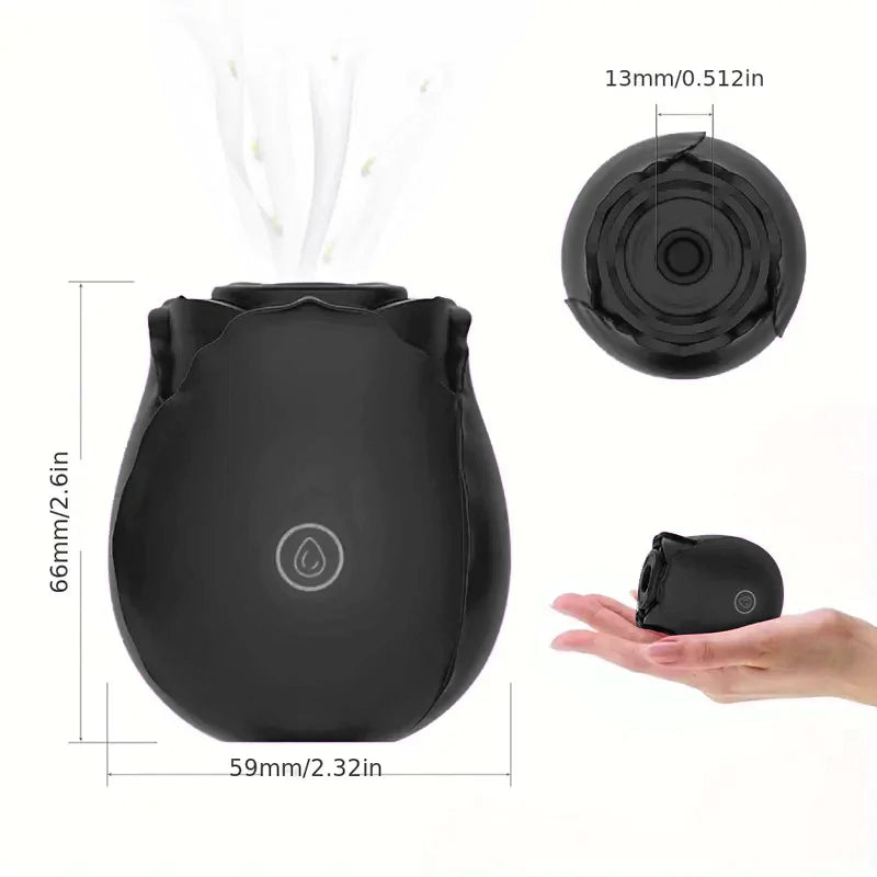 Black rose toy-Female Sex Toys With 10 Sucking Modes, G-Spot Vibrator Black rose toy-Female Sex Toys With 10 Sucking Modes, G-Spot Vibrator