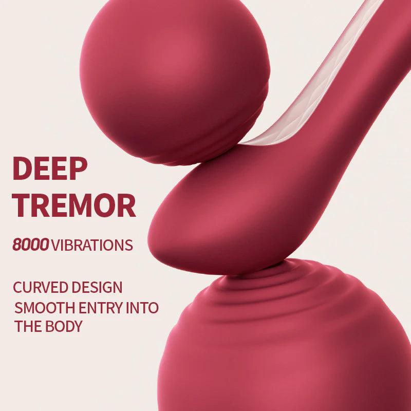 Sucking High Frequency Tremor Female G-Spot  Masturbation Vibrator