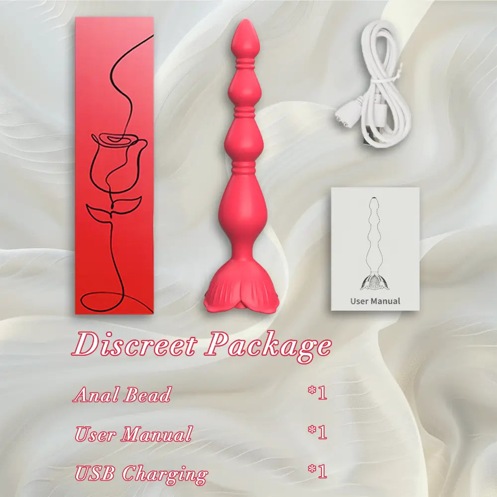 The Rose Toy Rose Vibrator Anal Sex Toy for Women & Men The Rose Toy Rose Vibrator Anal Sex Toy for Women & Men