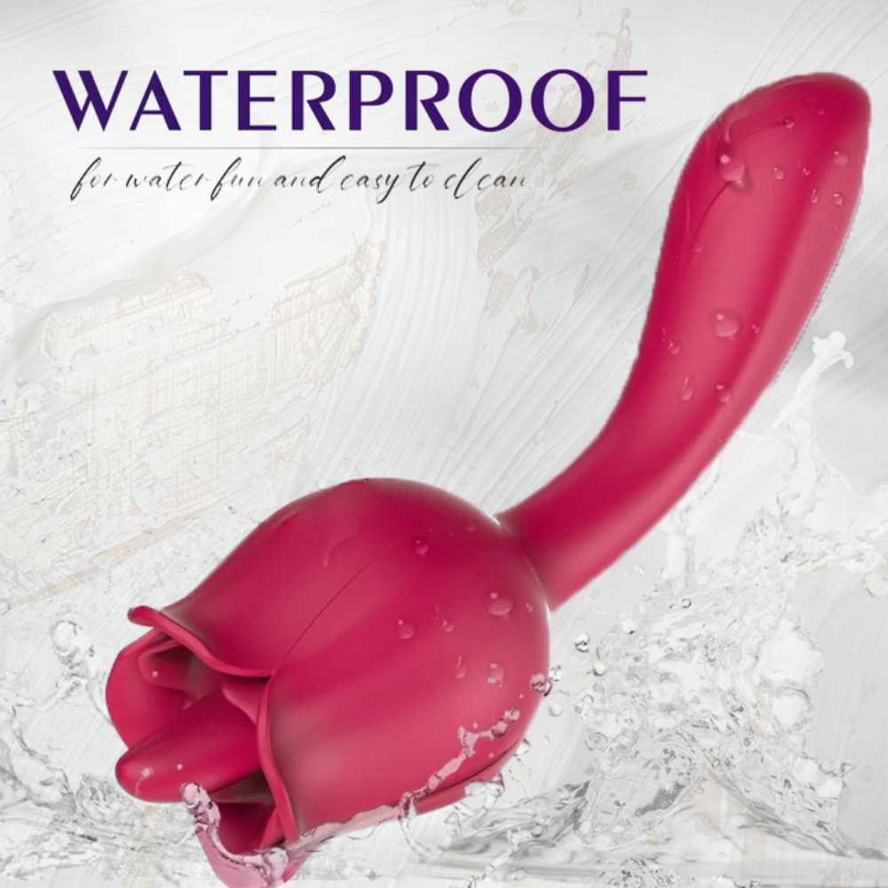 Rose vibrator adult sex toys, Clitoral Tongue Licking Vibrator for wom Rose vibrator adult sex toys, Clitoral Tongue Licking Vibrator for wom