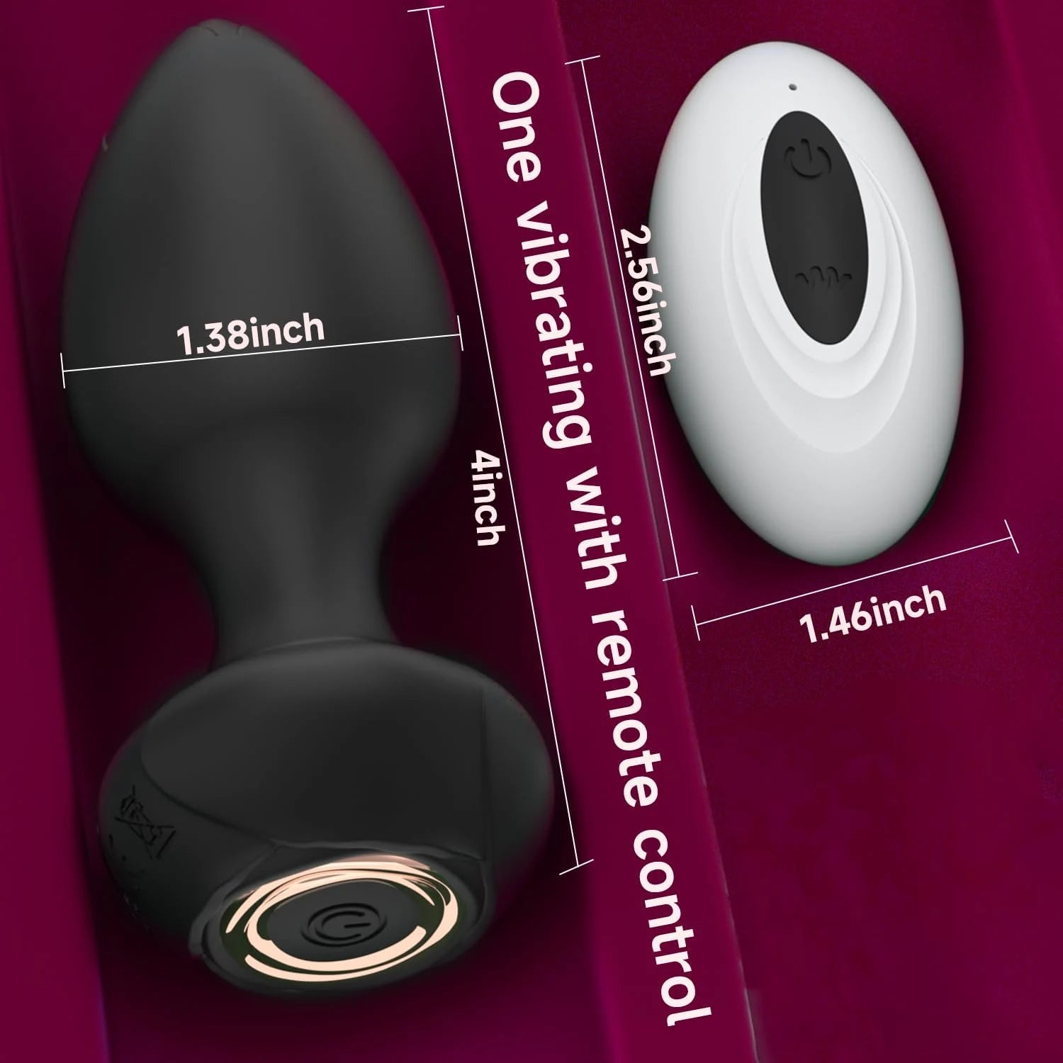 10 Vibration Modes Anal Butt Plug Vibrators Wireless Remote Controller 10 Vibration Modes Anal Butt Plug Vibrators Wireless Remote Controller