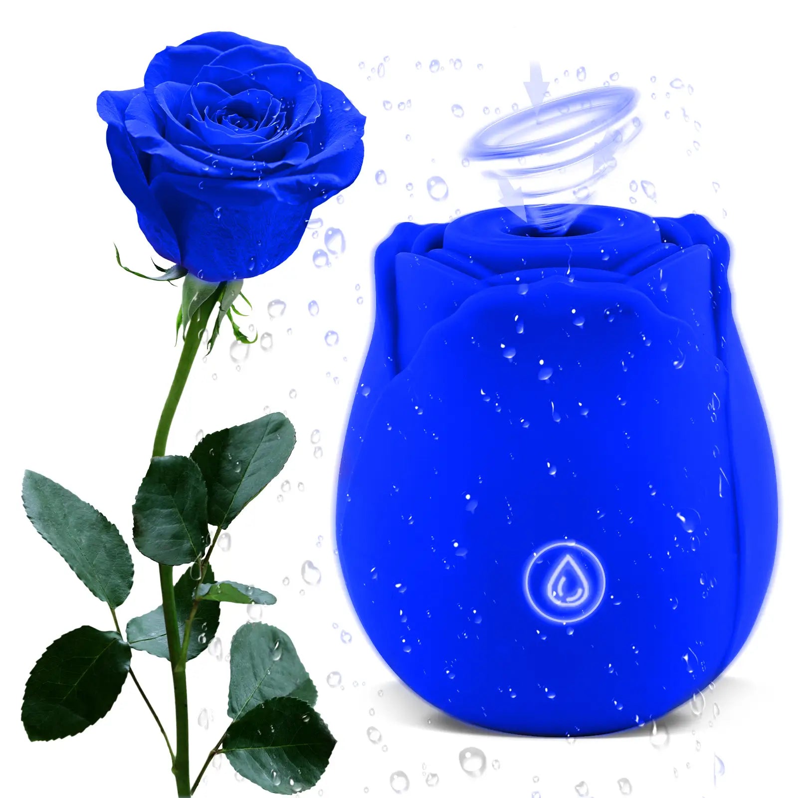 dark blue rose toy