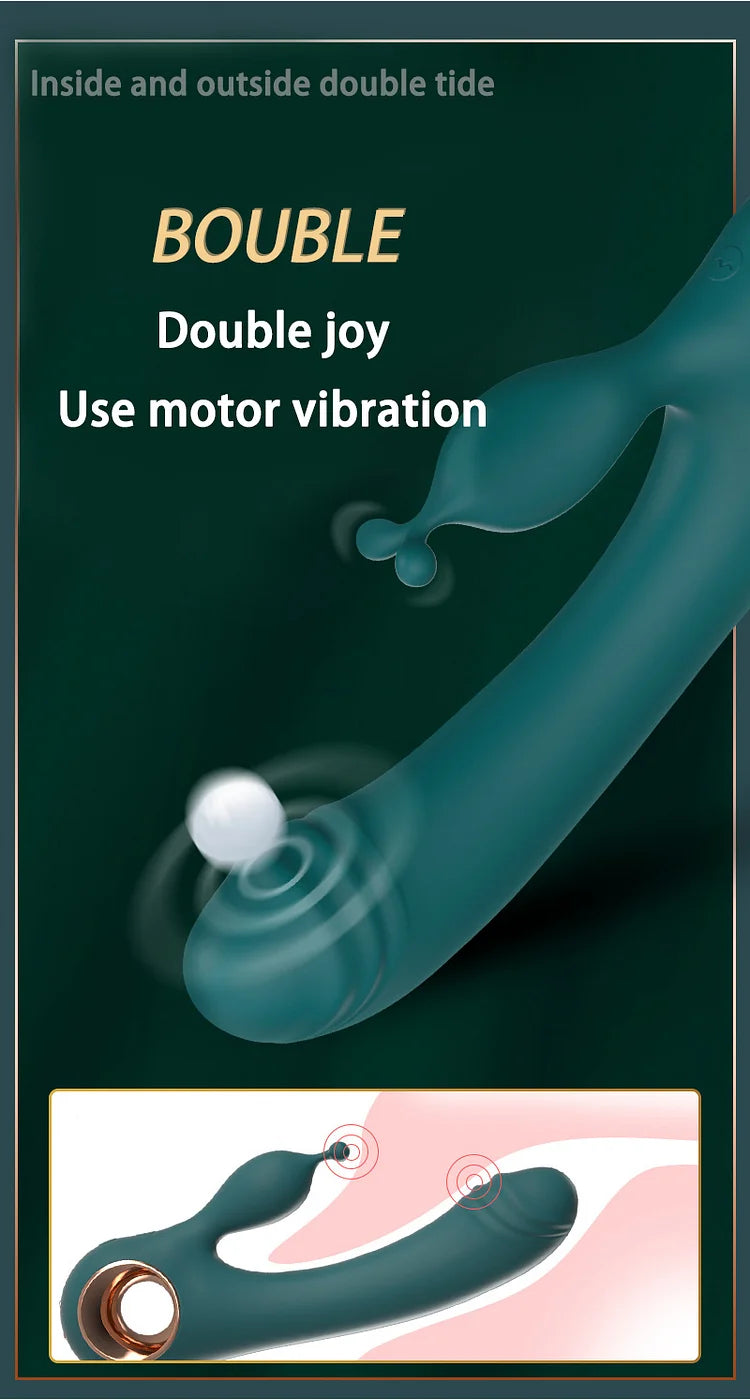 One Key Multi-Frequency Vibrator Orgasm Female  Masturbation Toy