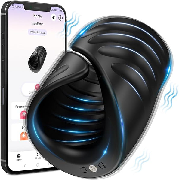 Male Masturbator Penis Training Vibrator with APP Control, Vibrating S Male Masturbator Penis Training Vibrator with APP Control, Vibrating S
