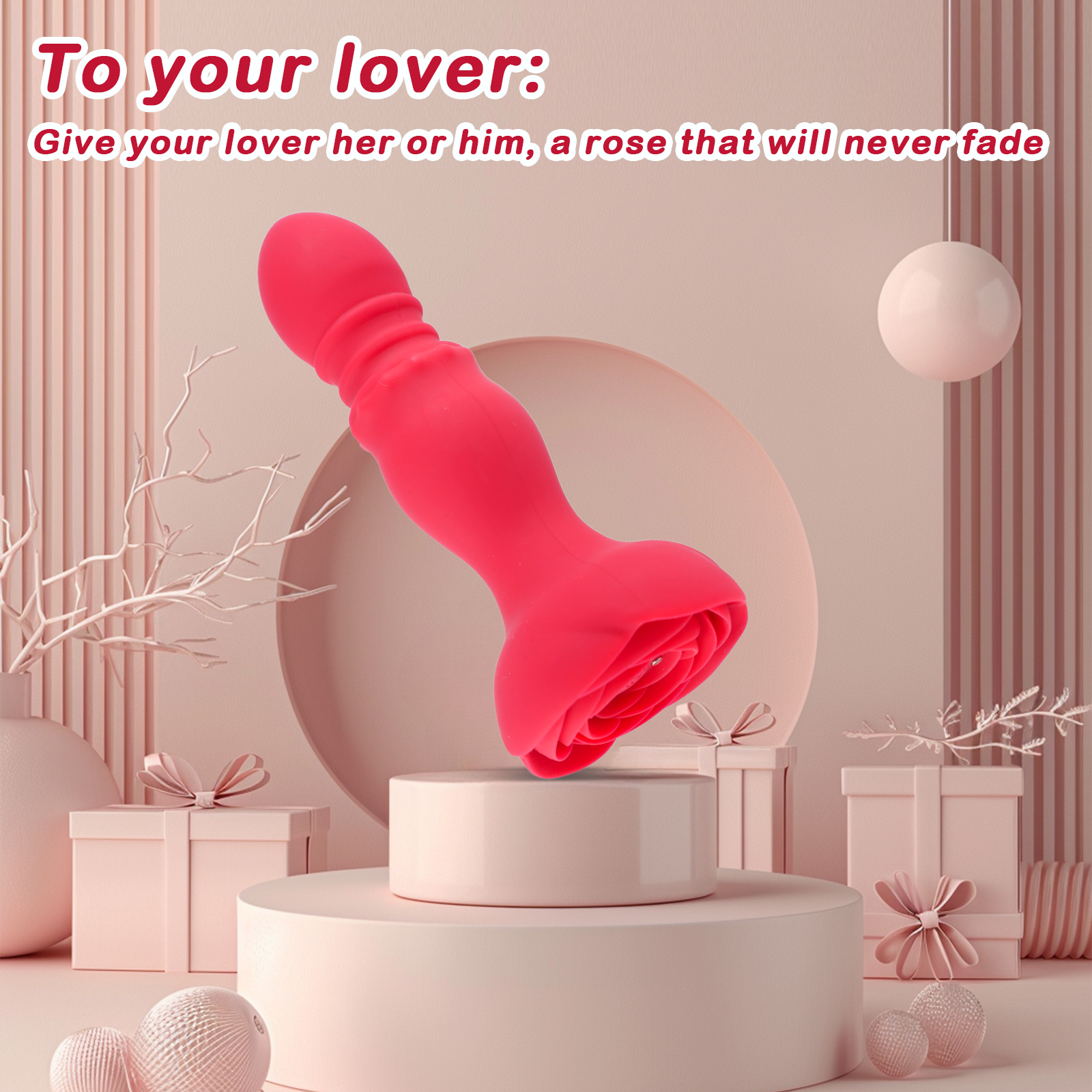 Thrusting Vibrating Anal Plug Vibrator Prostate Massager, Remote Contr Thrusting Vibrating Anal Plug Vibrator Prostate Massager, Remote Contr