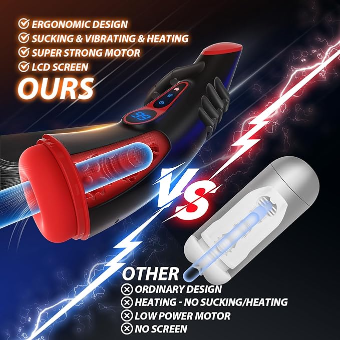 Male Masturbator - APP Control Adult Toys Male Masturbators Penis Pump with 9 Sucking & 9 Vibrating Modes