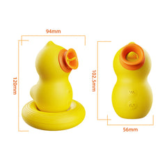 Duck Clitoral Sucking Vibrator for Clit Nipple Stimulation, Clitoris Sucker, Clitoris Stimulator with 7 Modes, Adult Oral Sex Toys for Women Couples