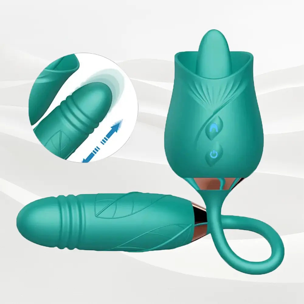 Rose Clit Stimulator Rose Toy with Tongue Rose Women Toy Rose Clit Stimulator Rose Toy with Tongue Rose Women Toy