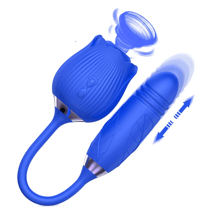 Rose Clit-G-Spot Vibrators: Sucking, Licking, and Thrusting Dildos for Women Rose Clit-G-Spot Vibrators: Sucking, Licking, and Thrusting Dildos for Women