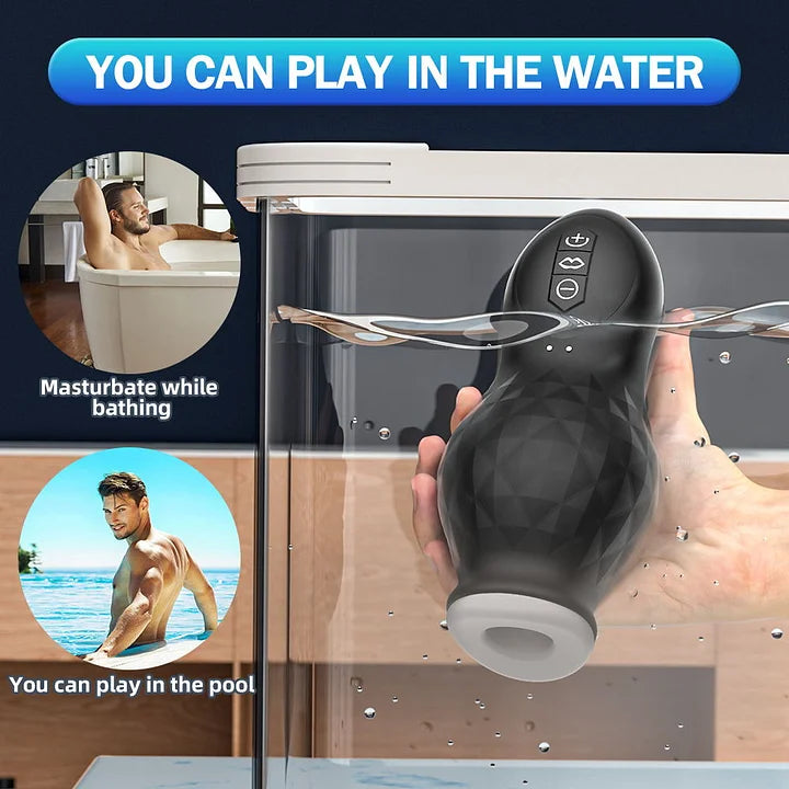 Automatic Male Masturbator Cup Vibrating Sucking Hands Stroker Penis V Automatic Male Masturbator Cup Vibrating Sucking Hands Stroker Penis V