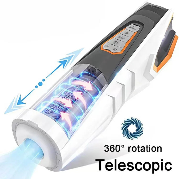 Automatic Telescopic Rotation Male Masturbation Cup Sucking Machine