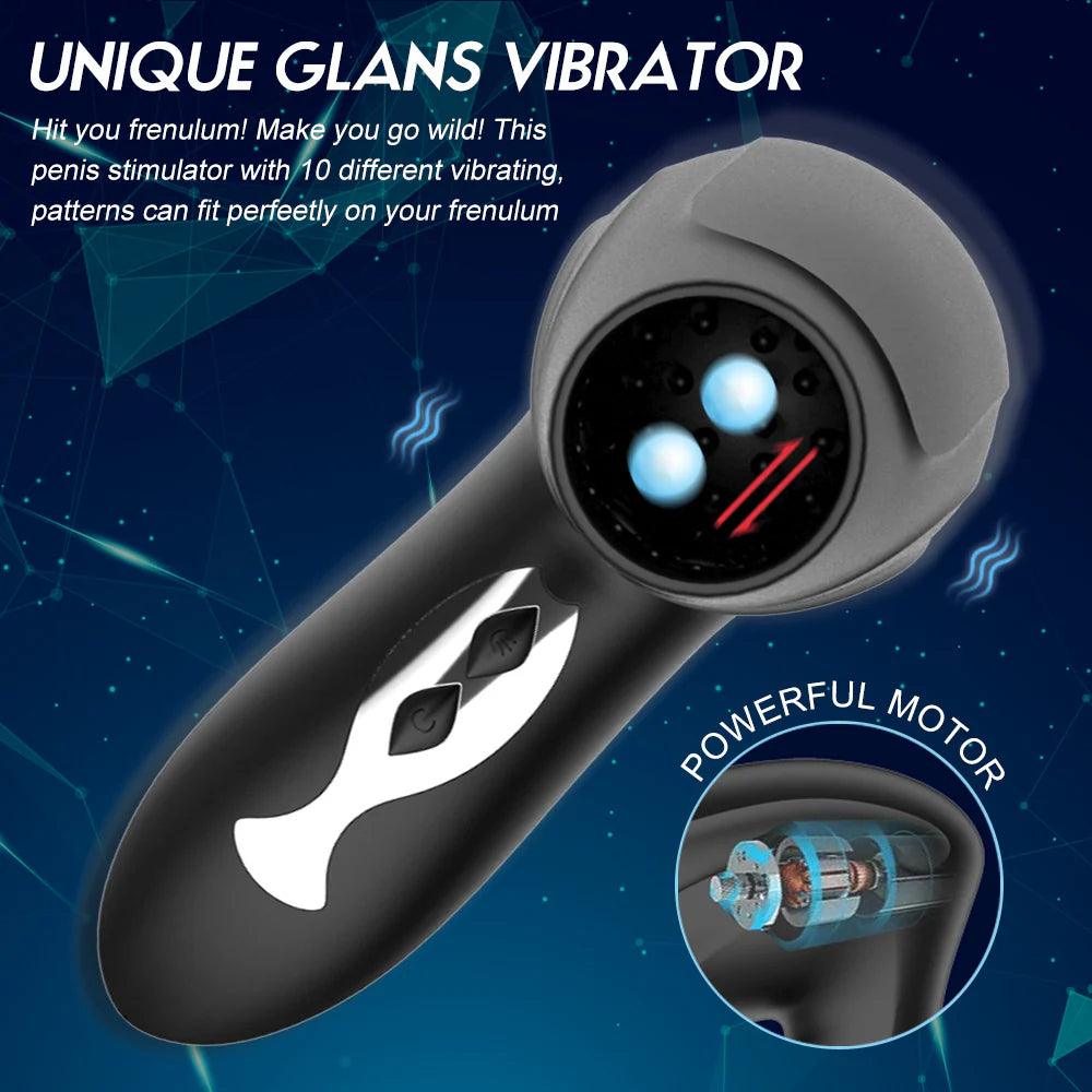 Automatic Male Masturbator Cup, with 10 Powerful Vibration Modes Automatic Male Masturbator Cup, with 10 Powerful Vibration Modes
