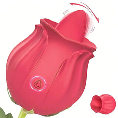 Rose Toy Tongue Licking Vibrator for Women