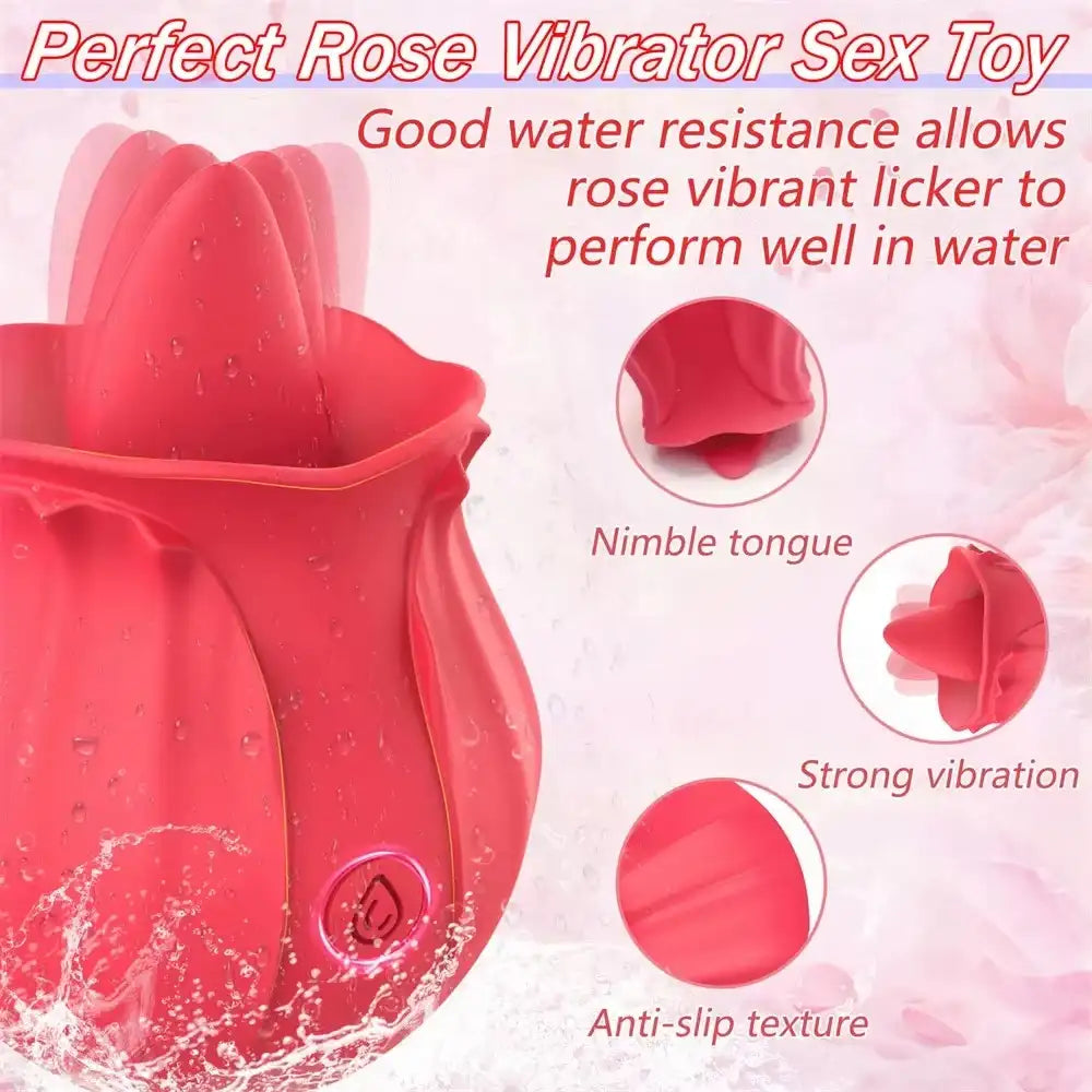 2025 Rose Sex Toy & Rose Toy with Tongue & Rose Clit Sucker for Women 2025 Rose Sex Toy & Rose Toy with Tongue & Rose Clit Sucker for Women
