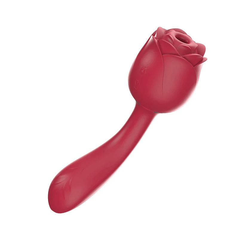 Rose Wand Sex Toy Waterproof G Spot  Sucking Vibrators