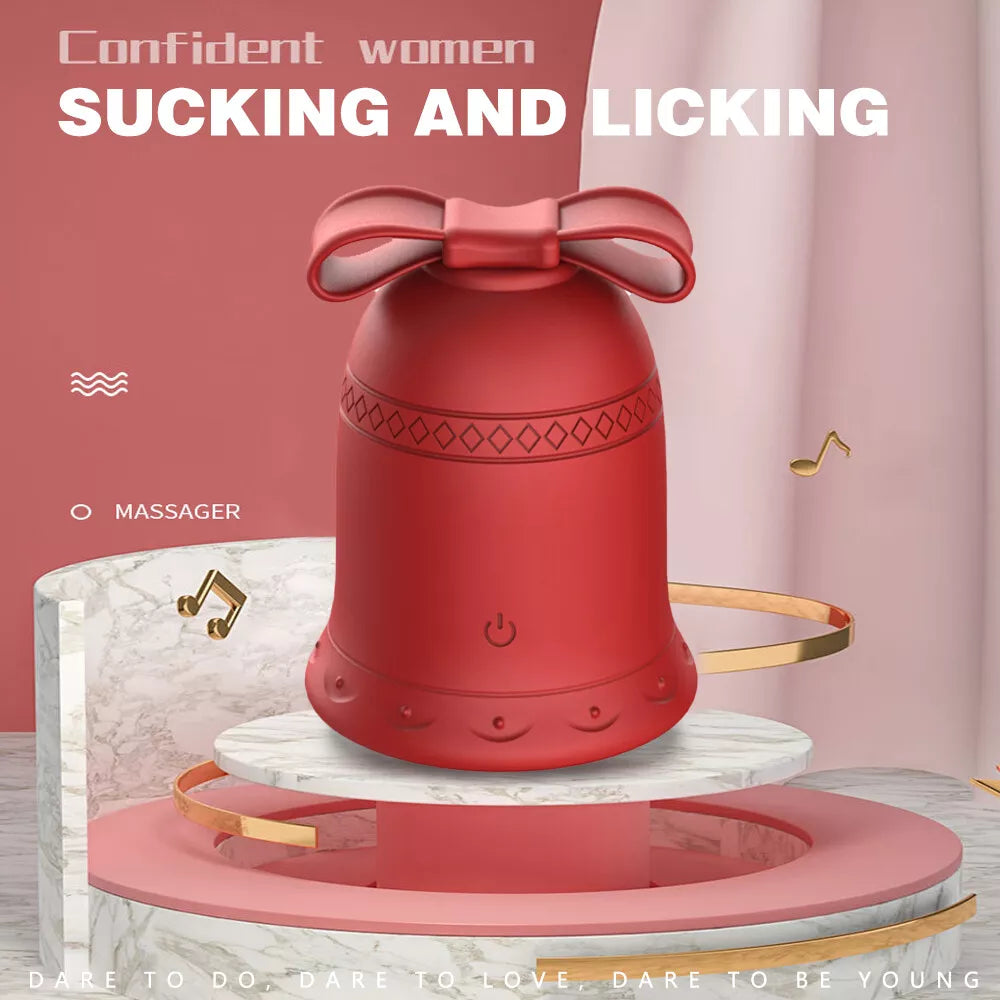 Rosetoy Sucking Vibrator G Spot Dildo Massager Tongue Oral Clit Lickin Rosetoy Sucking Vibrator G Spot Dildo Massager Tongue Oral Clit Lickin