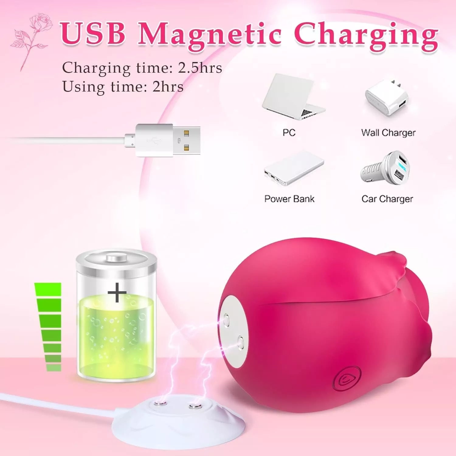 Rose Toys Clitoral Vibrator Nipple Massager 7 Mind-Blowing Tapping Mod Rose Toys Clitoral Vibrator Nipple Massager 7 Mind-Blowing Tapping Mod